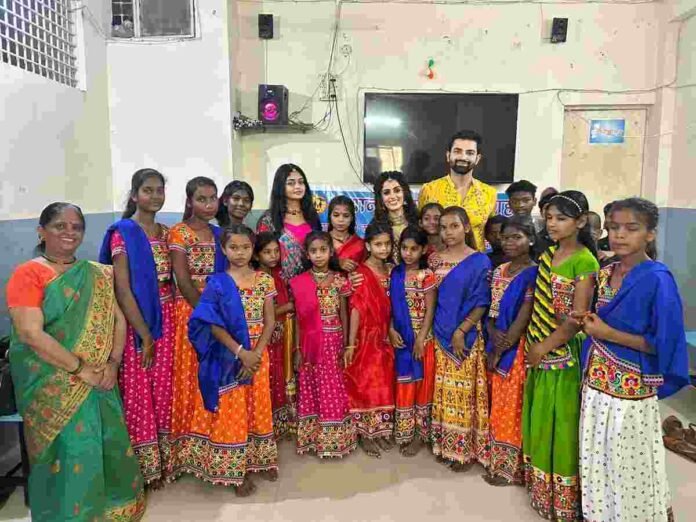 Prathaon Ki Odhe Chunri: Beendani Cast Celebrates Garba in Bhopal