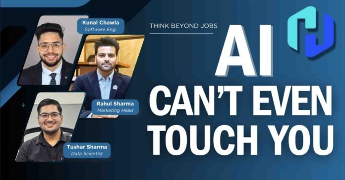 Hireonix AI, Indian innovators, fresher jobs, AI recruitment, job search India, young entrepreneurs, Tushar Sharma, Rahul Sharma, Kunal Chawla