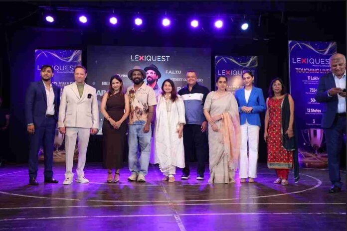 LexiQuest Awards 2025, Vocabulary Championship India, Grand Vocab Champion, Ria Hinduja Singh, Remo D'Souza, Jimmy Mistry, LexiQuest competition, Student vocabulary contest, Education news India, Linguistic talent, Vibgyor Rise Malad, Future of learning India,News Upturn,