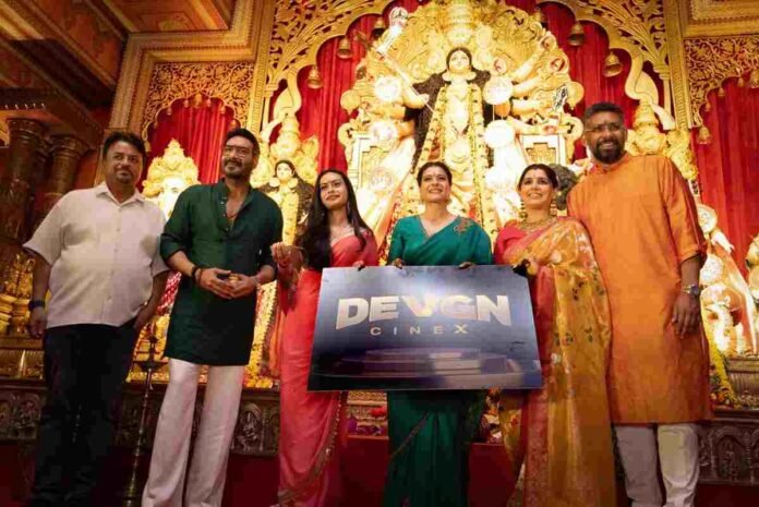 Devgn Cinex, NY Cinemas rebranding, Ajay Devgn, Vishwa Samudra Group, cinema news, multiplexes India, Juhu Durga Puja