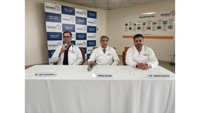 Yatharth Super Speciality Hospital Model Town, youth heart attack causes, PM 2.5 heart disease, Dr. Dhiraj Jhamb, respiratory diseases in youth