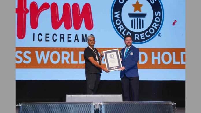 Arun Icecreams Beats Unilever Italy’s Record for Largest Ice Cream Social