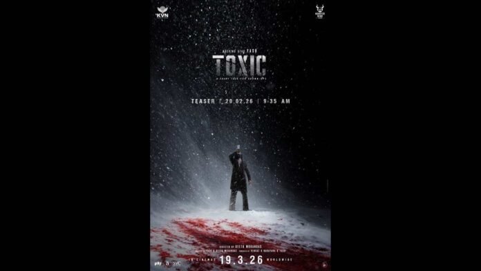 Toxic teaser release date, Yash Toxic movie update, Raya character Yash, Toxic teaser time