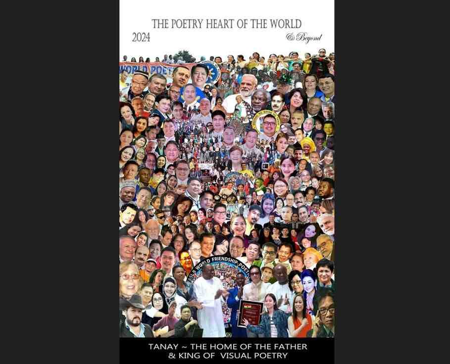 How Doc PenPen Elevated Philippine Literature onto the Global Stage 1 Doc PenPen Bugtong Takipsilim, Dr. Epitacio Ramos Tongohan, Father of Visual Poetry, Pentasi B World Friendship Poetry, Philippine literature global stage, Filipino visual poetry, Pentasi B Telepathic 5M Visual Poetry, Kavita Chakravarti