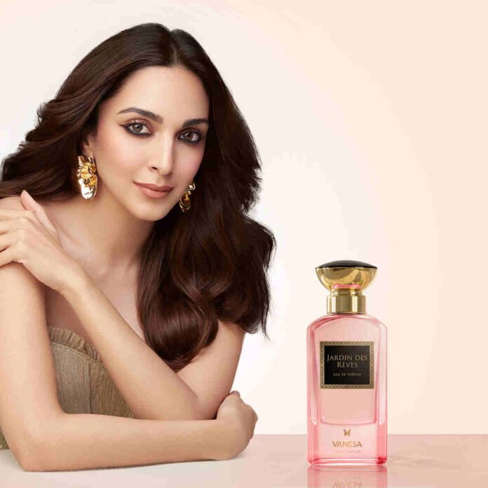 VANESA Jardin Des Rêves, VANESA perfume for women, fresh floral fragrance, French Collection perfumes, long-lasting EDP for women, Kiara Advani favorite perfume, affordable luxury perfume India, gourmand fragrance, best date-night perfume for women.
