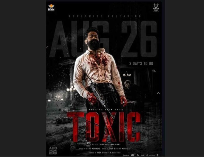 Yash, Toxic, Toxic movie, Toxic A Fairy Tale for Grown-Ups, Yash Toxic, Toxic release date, Toxic spoilers, Yash fans, Yash Instagram, Toxic movie release, Geetu Mohandas, Kiara Advani, Nayanthara, Tara Sutaria, Huma Qureshi, Rukmini Vasanth, KGF Chapter 2, South Indian cinema, Indian cinema, movie spoilers