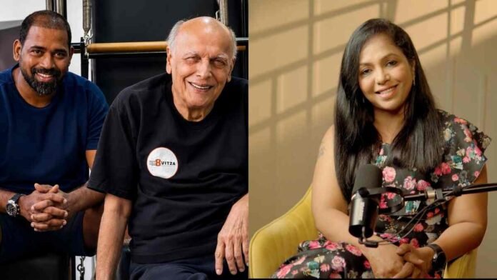 FitNest Podcast Season 1 featuring celebrity fitness coach Swapnil Naik discussing Pilates, posture alignment and clinical rehabilitation.